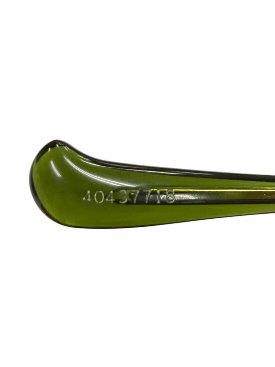 Chrome Hearts Diamond Dog 925 Floral Cross Sunglasses Gold Clear Green 50 main image 10